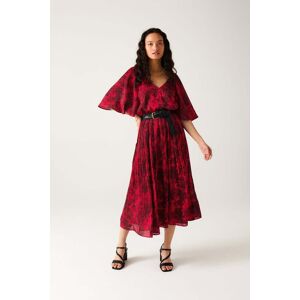 Promod Robe imprimée Femme Imprimé rouge 46