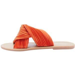 Promod Mules a brides plissees Orange 36