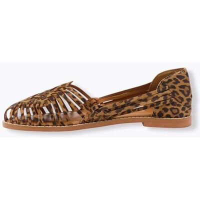 Promod Mocassins en cuir léopard Imprimé camel 36 - Publicité Promod Mocassins en cuir léopard Imprimé camel 36 - Publicité