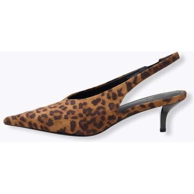 Promod Escarpins slingback léopard Imprimé camel 41 - Publicité Promod Escarpins slingback léopard Imprimé camel 41 - Publicité