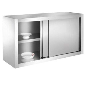 Bc-elec - SSC160 Armoire de cuisine, armoire murale en inox 160x40x60cm idéal restaurants, cuisines, cantines...