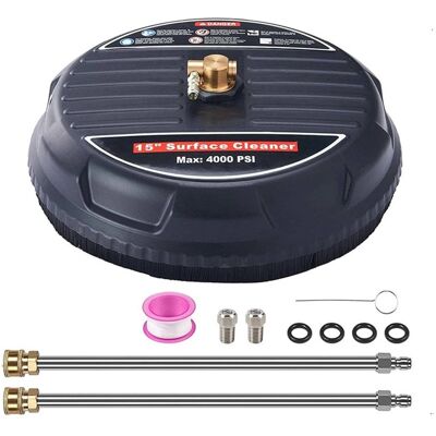 Varan Motors - PLSC-01 Nettoyeur de surface pour nettoyeur haute pression 15'' 4000PSI nettoyeur de terrasse et de sol - Publicité Varan Motors - PLSC-01 Nettoyeur de surface pour nettoyeur haute pression 15'' 4000PSI nettoyeur de terrasse et de sol - Publicité