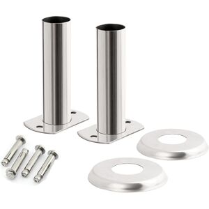 Bc-elec - PLS-1 Support d'échelle de piscine en acier inoxydable Ø 40 mm, pieds pour échelle de piscine inox - Publicité Bc-elec - PLS-1 Support d'échelle de piscine en acier inoxydable Ø 40 mm, pieds pour échelle de piscine inox - Publicité