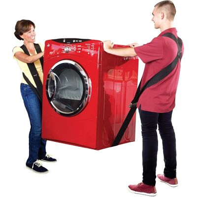 Bc-elec - M215012 Sangles de déménagement pour 2 personnes levage manutention ergonomique meubles, électroménagers & objets lourds - Publicité Bc-elec - M215012 Sangles de déménagement pour 2 personnes levage manutention ergonomique meubles, électroménagers & objets lourds - Publicité