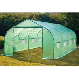 Bc-elec - 5662-0502 Serre de jardin Serre Tunnel 6 sections 6x3x2m 18m²