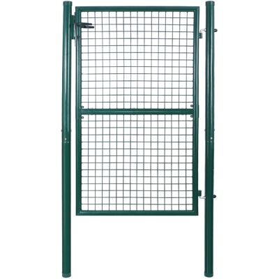 Bc-elec - HMGD-3 Barrière de jardin, Portillon de jardin 106x150cm vert, Porte de jardin, Portail de clôture - Publicité Bc-elec - HMGD-3 Barrière de jardin, Portillon de jardin 106x150cm vert, Porte de jardin, Portail de clôture - Publicité