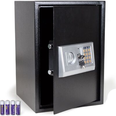 Bc-elec - HSF-50E Coffre-Fort serrure à combinaison digitale + clés 50x35x37cm - Publicité Bc-elec - HSF-50E Coffre-Fort serrure à combinaison digitale + clés 50x35x37cm - Publicité