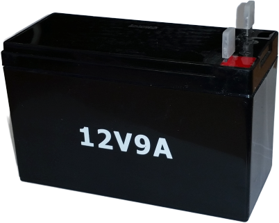 Varan Motors - BAT-12V-9A Batterie accumulateur d'électricité 12V, 9Ah 15x6.5x9.5cm