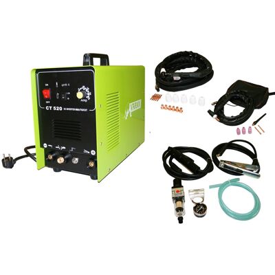 Varan Motors - var-ct520-3 Poste à souder et à découper 180A 3 en 1 TIG, ARCet Plasma Inverter+ accessoires - Publicité Varan Motors - var-ct520-3 Poste à souder et à découper 180A 3 en 1 TIG, ARCet Plasma Inverter+ accessoires - Publicité