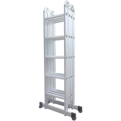 Varan Motors - DLM105 Echelle, escabeau, echafaudage multi-fonctions en alu de 5.92m, 20 échelons - Publicité Varan Motors - DLM105 Echelle, escabeau, echafaudage multi-fonctions en alu de 5.92m, 20 échelons - Publicité