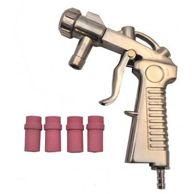 Varan Motors - NESB-14-1 Pistolet de sablage + 4 buses pour cabine de sablage et sableuse mobile - Publicité Varan Motors - NESB-14-1 Pistolet de sablage + 4 buses pour cabine de sablage et sableuse mobile - Publicité