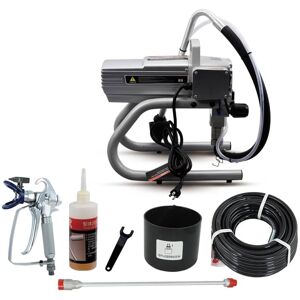 Varan Motors - R450 Pulvérisateur de peinture PRO Airless 900w 220 bar 2.2l/min, Pistolet haute pression à peinture, tuyau de 15m - Publicité Varan Motors - R450 Pulvérisateur de peinture PRO Airless 900w 220 bar 2.2l/min, Pistolet haute pression à peinture, tuyau de 15m - Publicité