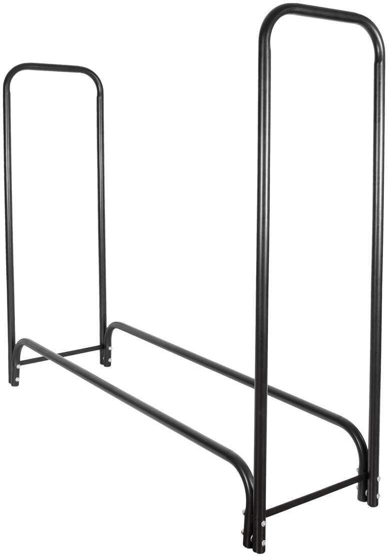 Notice d'utilisation, manuel d'utilisation et mode d'emploi Bc-elec - HMFR-05 Rangement à bois en acier noir 150x36x120CM, rack pour bois de chauffage, range bûches   