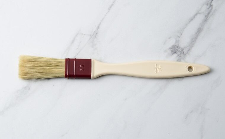 Matfer Bourgeat Pinceau plat poils en soie naturelle 2,5 cm Matfer Bourgeat Pinceau plat poils en soie naturelle 2,5 cm