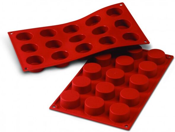 Silikomart Moule silicone 15 petits fours ronds Silikomart Moule silicone 15 petits fours ronds