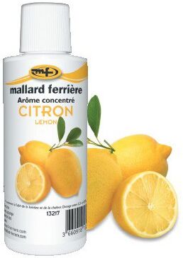 Mallard ferrière Arôme alimentaire concentré Citron 125ml Mallard ferrière Arôme alimentaire concentré Citron 125ml