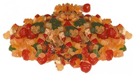 Colichef Macédoine de fruits confits 1kg Colichef Macédoine de fruits confits 1kg