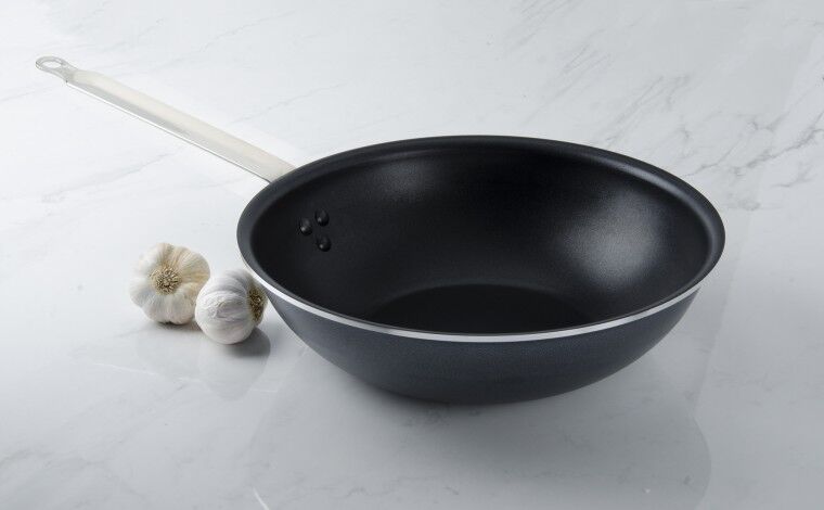 Matfer Bourgeat Wok anti-adhésif 28 cm CHEF+ Matfer Bourgeat Wok anti-adhésif 28 cm CHEF+