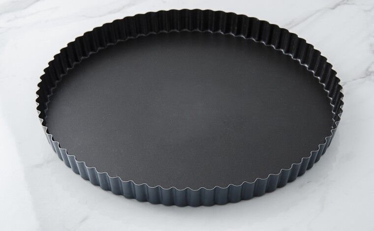 Matfer Bourgeat Tourtière cannelée Exopan fond fixe - Diamètre 28 cm Matfer Bourgeat Tourtière cannelée Exopan fond fixe - Diamètre 28 cm