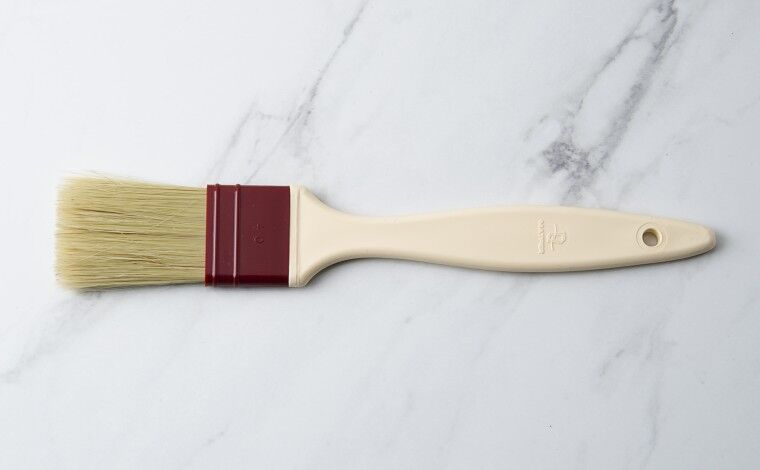 Matfer Bourgeat Pinceau plat poils en soie naturelle 4 cm Matfer Bourgeat Pinceau plat poils en soie naturelle 4 cm