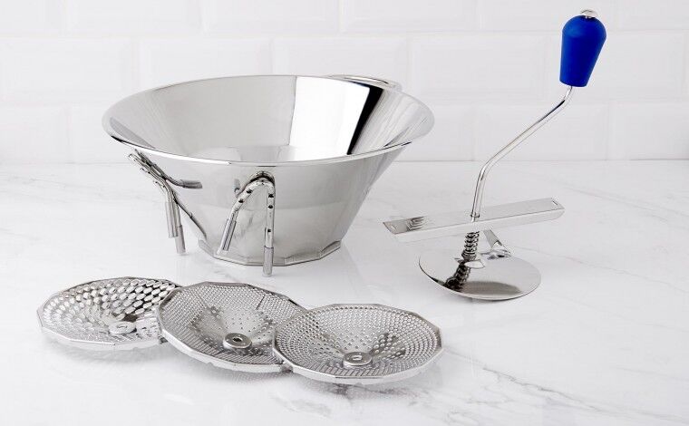 Tellier Moulin à légumes inox N° 3 Ø 31 cm Tellier Moulin à légumes inox N° 3 Ø 31 cm