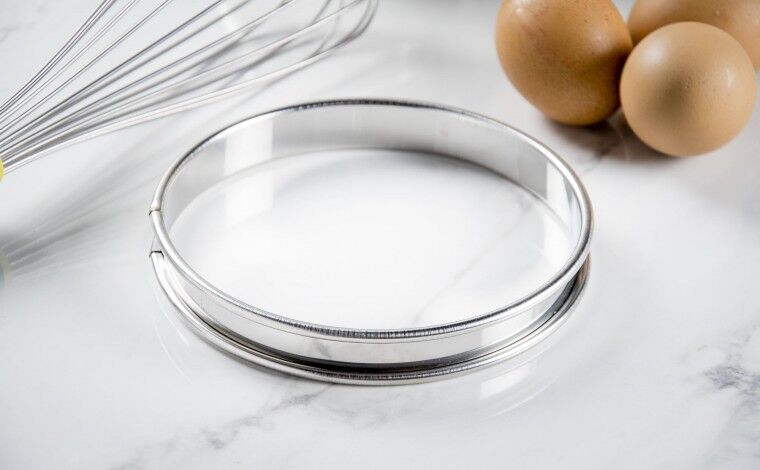 Mallard ferrière Cercle inox à tarte - Diamètre 14 cm