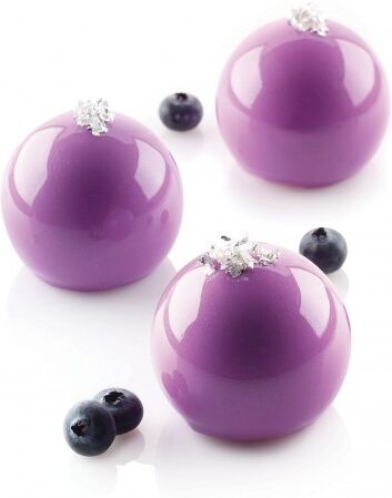 Silikomart Moule silicone 8 Truffes - Diamètre 5,2 cm Silikomart Moule silicone 8 Truffes - Diamètre 5,2 cm