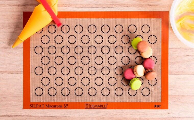 Matfer Bourgeat Toile Silpat 63 macarons Matfer Bourgeat Toile Silpat 63 macarons