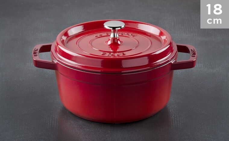 Staub Cocotte Staub Cerise ronde 18 cm Staub Cocotte Staub Cerise ronde 18 cm