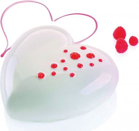 Silikomart Moule silicone Coeur Bombé 17 cm Silikomart professionnel