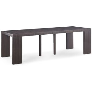 IntenseDeco Table Console Extensible Oxalys XL imitation Bois wenge