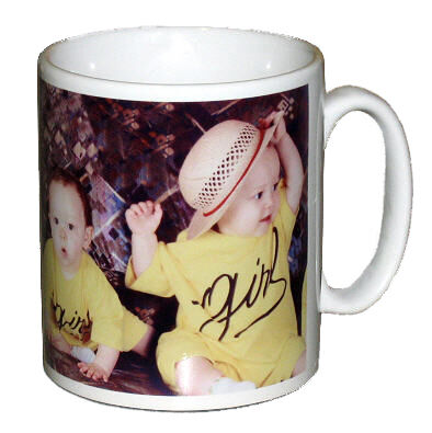 FotoCompil Mug photo Blanc personnalisé