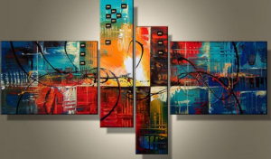 EVA JEKINS Tableau moderne India Dream EVA JEKINS Tableau moderne India Dream