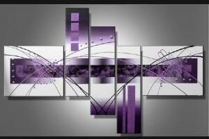 EVA JEKINS Tableaux design  Ice Mauve EVA JEKINS Tableaux design  Ice Mauve