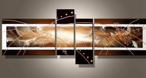 EVA JEKINS Tableaux design abstrait chocor EVA JEKINS Tableaux design abstrait chocor