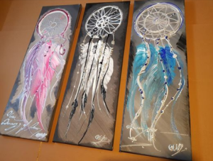 Tableau Attrape rêve couleur au choix(voir photo) Tableau Attrape rêve couleur au choix(voir photo)