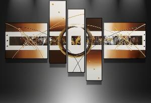 EVA JEKINS Tableau moderne or Sweet Gold EVA JEKINS Tableau moderne or Sweet Gold