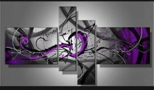 EVA JEKINS Tableau design violet explosion EVA JEKINS Tableau design violet explosion