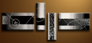 EVA JEKINS Tableau design métal abstrait EVA JEKINS Tableau design métal abstrait