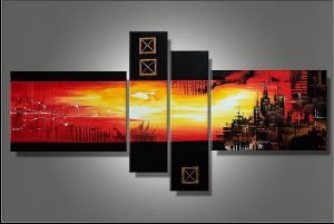 EVA JEKINS tableau sunset city EVA JEKINS tableau sunset city
