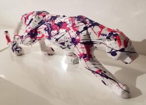 Unique Sculpture panthère pièce unique Unique Sculpture panthère pièce unique