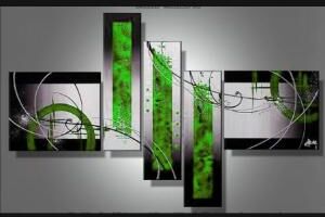 EVA JEKINS Tableaux design Vert Evanescence EVA JEKINS Tableaux design Vert Evanescence