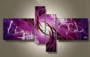 EVA JEKINS Tableau Fuschia design EVA JEKINS Tableau Fuschia design