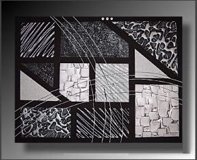 EVA JEKINS Tableau design Origamy Reliefs EVA JEKINS Tableau design Origamy Reliefs