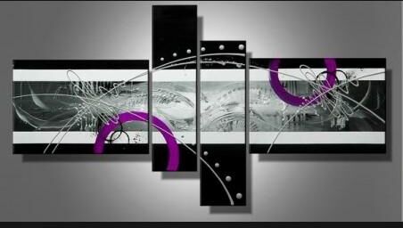 EVA JEKINS Tableau design Eole violet EVA JEKINS Tableau design Eole violet