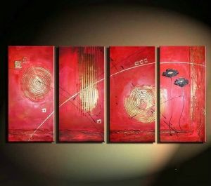 EVA JEKINS Tableau Quatro design red EVA JEKINS Tableau Quatro design red