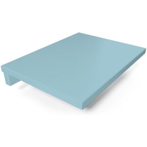 ABC MEUBLES Tablette de chevet suspendue bois - - Bleu Pastel - / - Bleu Pastel