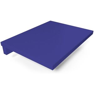 ABC MEUBLES Tablette de chevet suspendue bois - - Bleu foncé - / - Bleu foncé