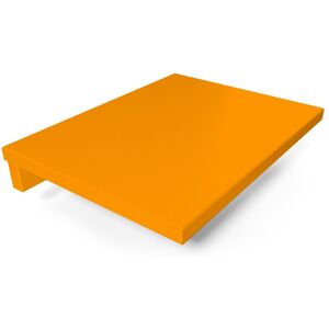 ABC MEUBLES Tablette de chevet suspendue bois - - Orange - / - Orange