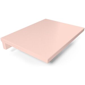 ABC MEUBLES Tablette de chevet suspendue bois - - Rose Pastel - / - Rose Pastel